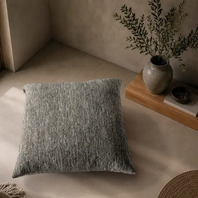 Μαξιλαροθήκη Kent 15 Olive Sage TEORAN 65x65cm δαπέδου 3