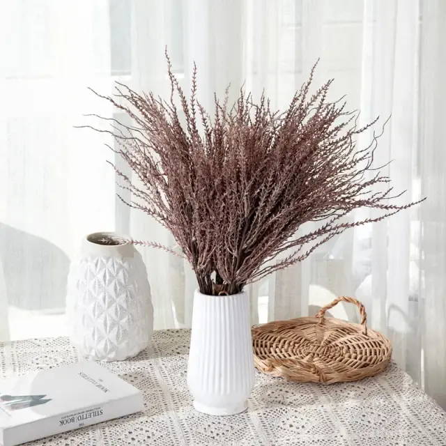 Κλαδί σπαθωτό τεχνητό, καφέ, 51cm 2