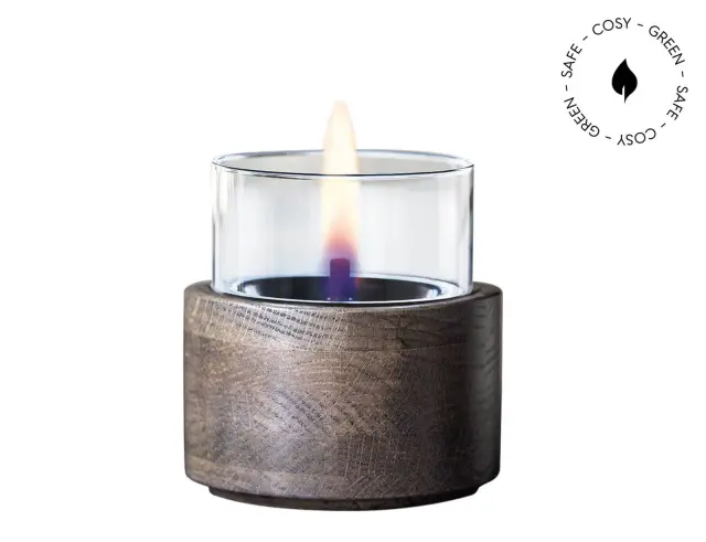 Επιτραπέζια Εστία Φωτιάς Lotus 12 Tenderflame με διάρκεια καύσης 9 - 10 ώρες, χωρητικότητα δεξαμενής 300ml και διαστάσεις 12x12.5cm - Mocha TF-600334 3