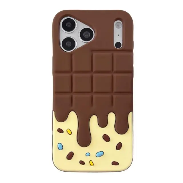Chocolate Bar Θήκη για iPhone 17 Pro Max/18 Pro Max-Yellow/Brown OEM