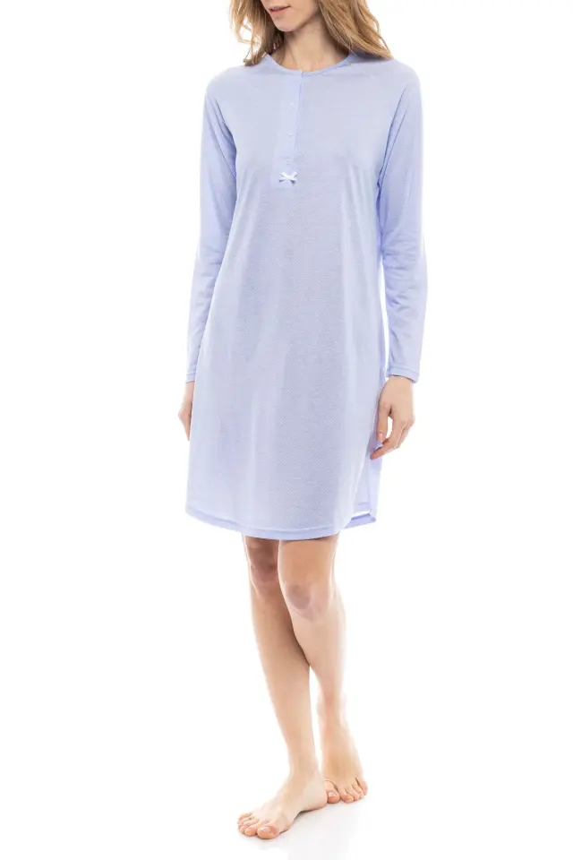 W907 - Type - NIGHTGOWN BLUE DOTS