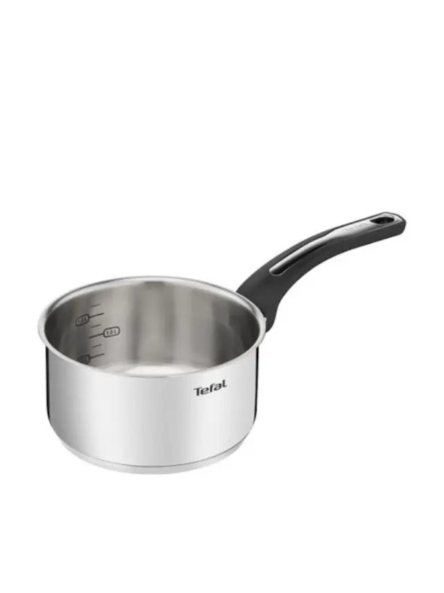 Tefal Κατσαρολάκι Γάλακτος από Ανοξείδωτο Ατσάλι 2.2lt / 18cm E30129
