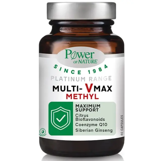POWER HEALTH Power Of Nature Platinum Range Multi-V Max Methyl, 60caps