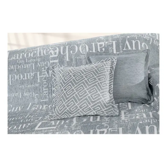 Μαξιλαροθήκη Διακόσμησης Guy Laroche Stamp Silver 50x50