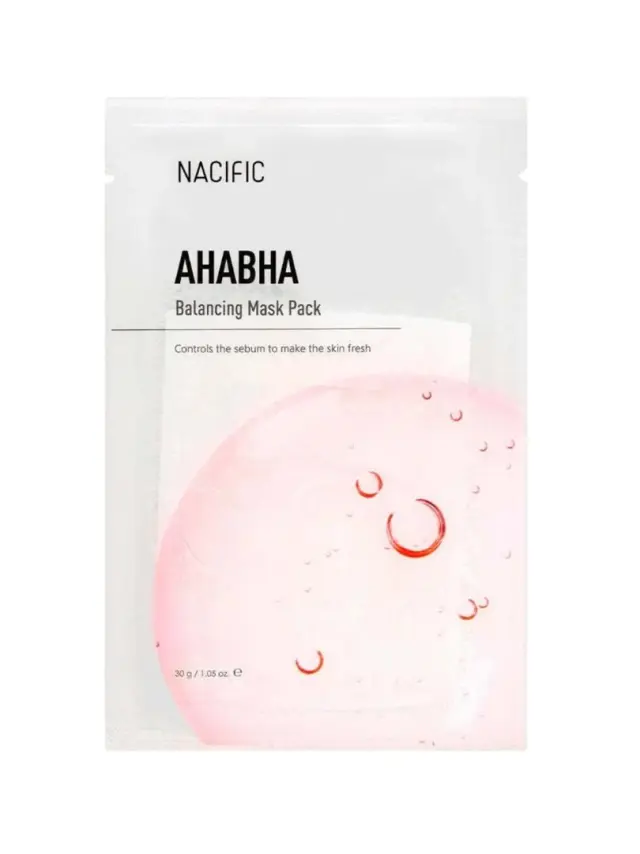 Nacific Pink AHA BHA Balancing Mask Pack-Μάσκα για λείανση του δέρματος