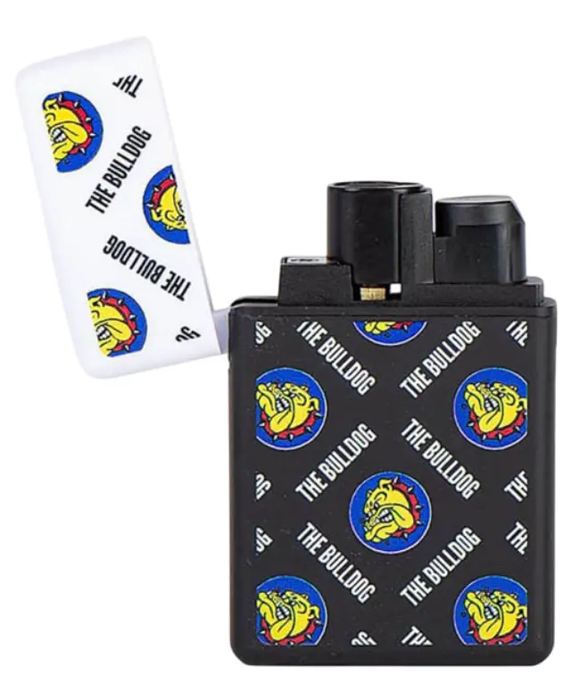 The Bulldog Amsterdam X-Zentas JetFlame Αντιανεμικός Αναπτήρας - All Over (Black) 2
