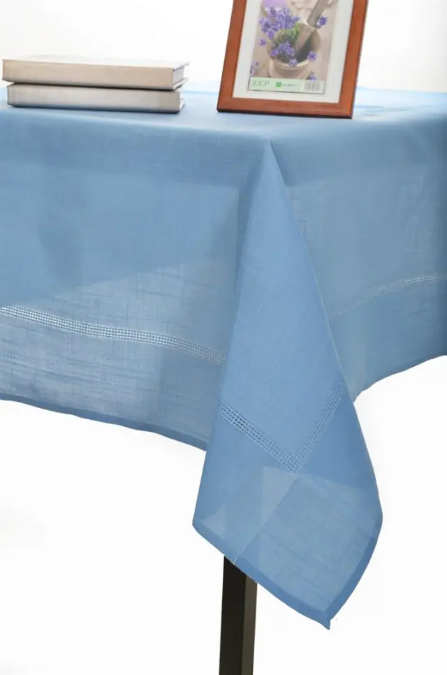 τραπεζομάντηλα nx031 (160cm x 300cm) μπλέ - -