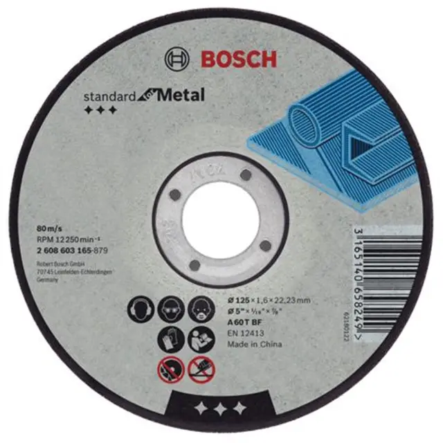 Δίσκος Κοπής Επίπεδος BOSCH STANDARD FOR METAL 230x3mm