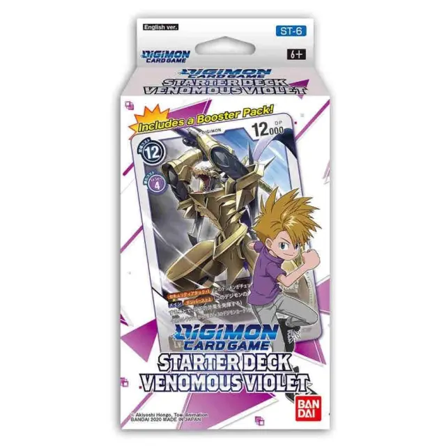 Digimon Card Game - ST-6 Starter Deck Venomous Violet - EN