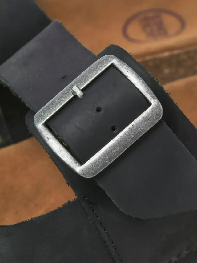 JFWLOUIS LEATHER SANDAL anthracite - 41 3