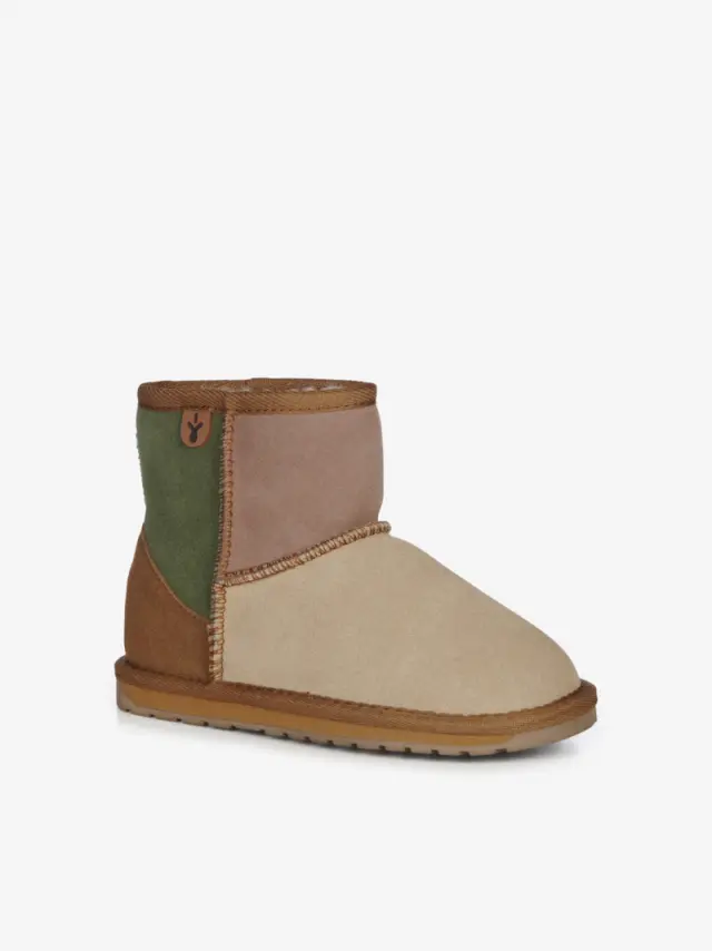 Emu Μποτάκια Παιδικό δέρμα suede Καφέ EMU/13105 CHESTNUT - 27 2
