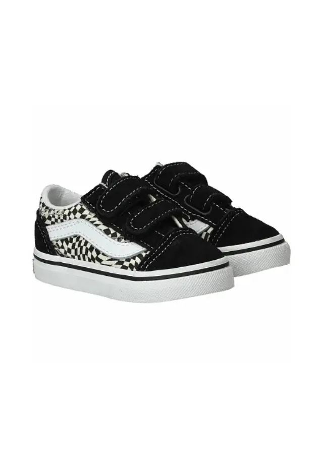 Βρεφικό Παπούτσι για Αγόρι Vans Old Skool V Vans Warp (Μεγέθη 20-26) ΜΑΥΡΟ