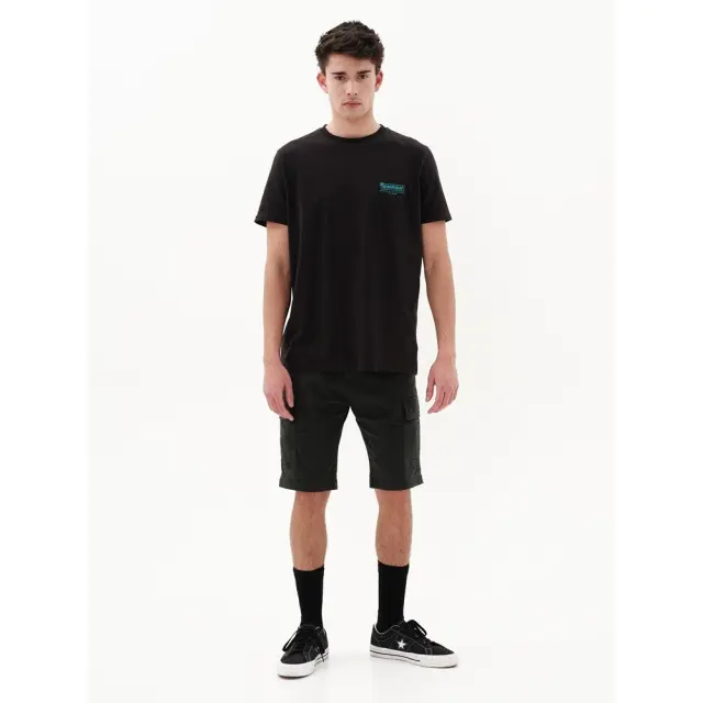 Emerson S/S T-Shirt (231.EM33.15-Black) - Μαύρο 3