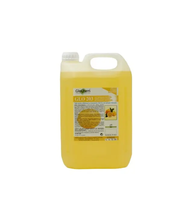 Glochem GLO 203 Lime Επαγγελματικό Καθαριστικό Υγρό Γενικής Χρήσης 5lt