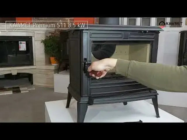 Ενεργειακή Σόμπα Ξύλου 9kW από Μαντέμι Premium PROMETEUS S11 ECO - KAWMET 2