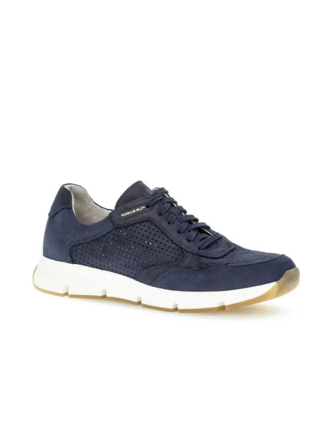 Pius Gabor Sneakers Ανδρικό δέρμα Nubuck Μπλέ PGA/102212 01-DENIM - 45 2