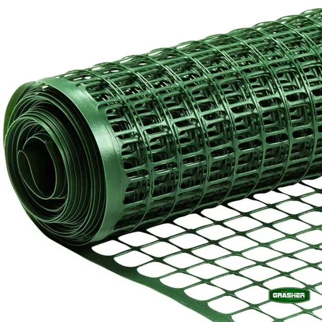 Grasher Πλέγμα μπαλκονιού πλαστικό 225 gr/m (Ρολό) 1,2x50m Κυπαρισσί / 101956