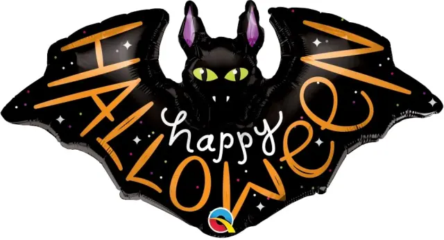 Μπαλόνι Φοιλ 14 Μίνι Νυχτερίδα Happy Halloween
