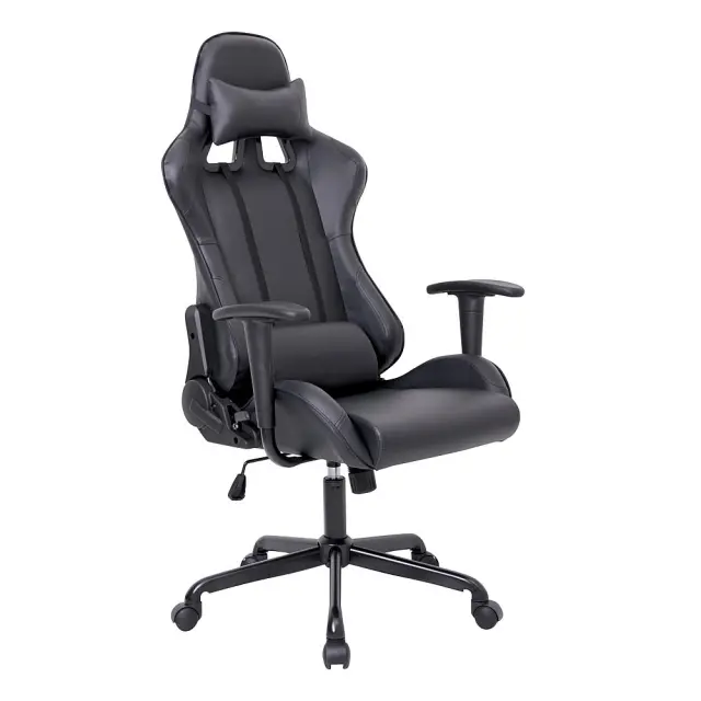 Πολυθρόνα Gaming BF8350 Μαύρο PU/PVC/Δέρμα 69x69x126/136cm