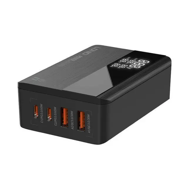 QualityShop QualityShop 34 4.9 34 Ldnio Βάση Φόρτισης με 2 Θύρες USB-A και 2 Θύρες USB-C 65W Power Delivery σε Μαύρο χρώμα (A4808Q)