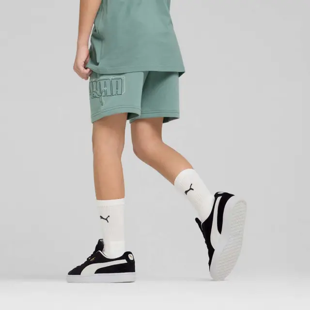Puma Boy's Essentials Logo Lab Execution Shorts Πράσινο 685859-30 (Puma) 2