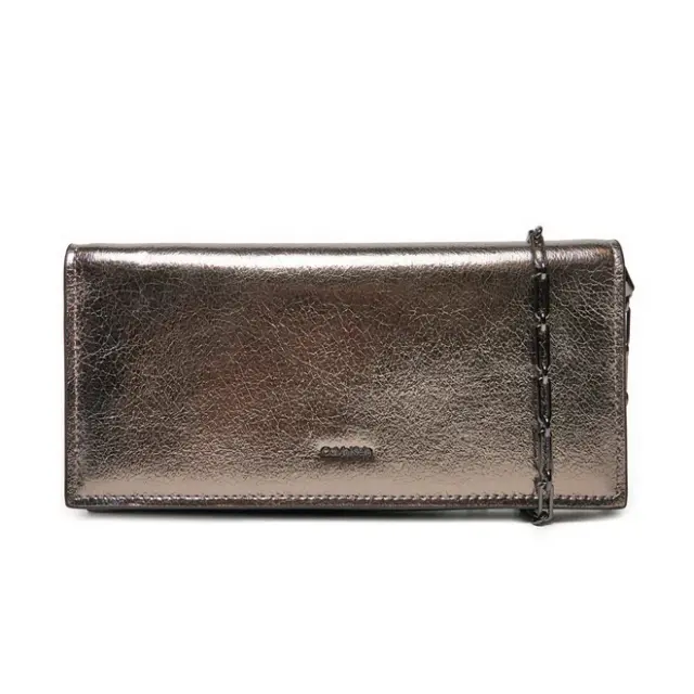 Γυναικείος Φάκελος Calvin Klein K60K612698 PE6 Ατσαλί Ασημί - One Size