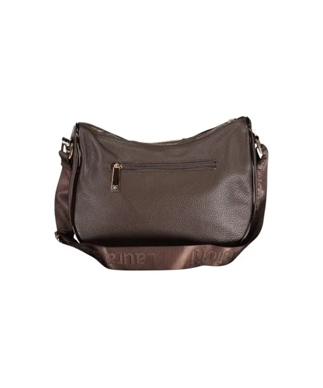 Laura Biagiotti - Γυναικεία Τσάντα Ώμου Gillman LB25W-104-1-TMORO Καφέ 2