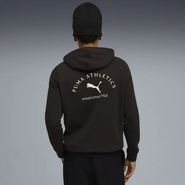 Puma Graphic Hoodie Black 688221-01 - XL 2