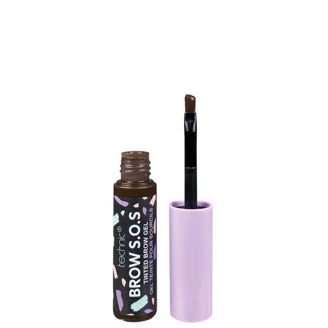 Technic Brow S.O.S Tinted Brow Gel Τζελ Φρυδιών με Χρώμα Cocoa Bean, 1τμχ