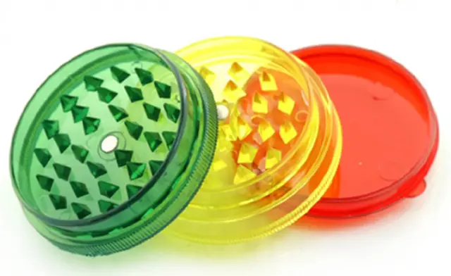 Rasta Grinder Τρίφτης Πλαστικός 60mm - 3 Parts 3