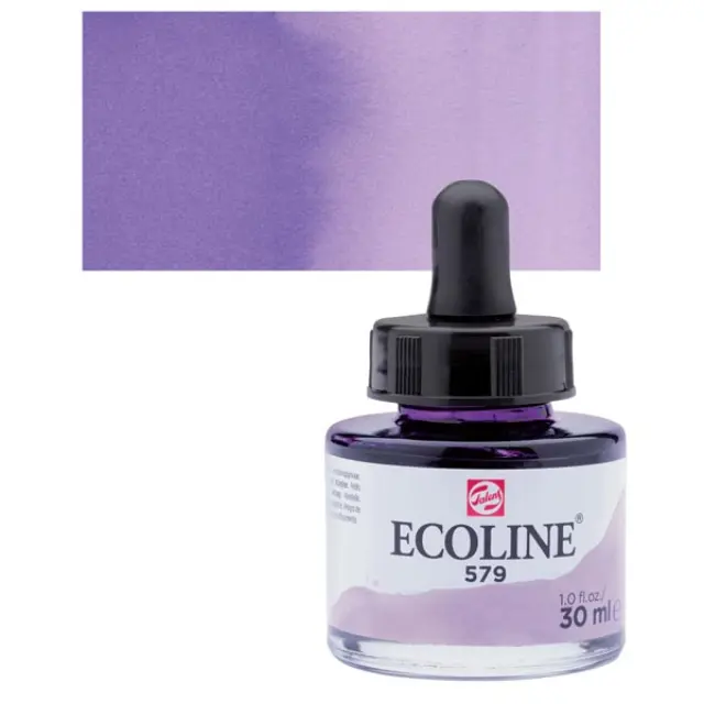 Μελάνι Talens Ecoline - 579 Pastel Violet - 30ml
