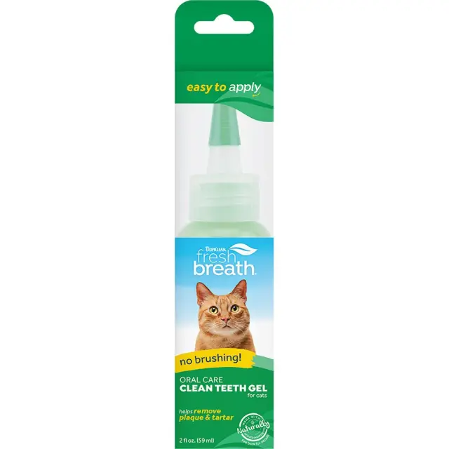 Tropiclean Clean Teeth Oral Care Gel Για γάτες 59ml Μονόχρωμο