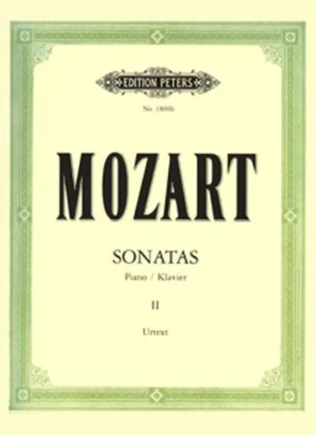 W.A.Mozart - Sonatas II (Urtext) Klavier / Εκδόσεις Peters