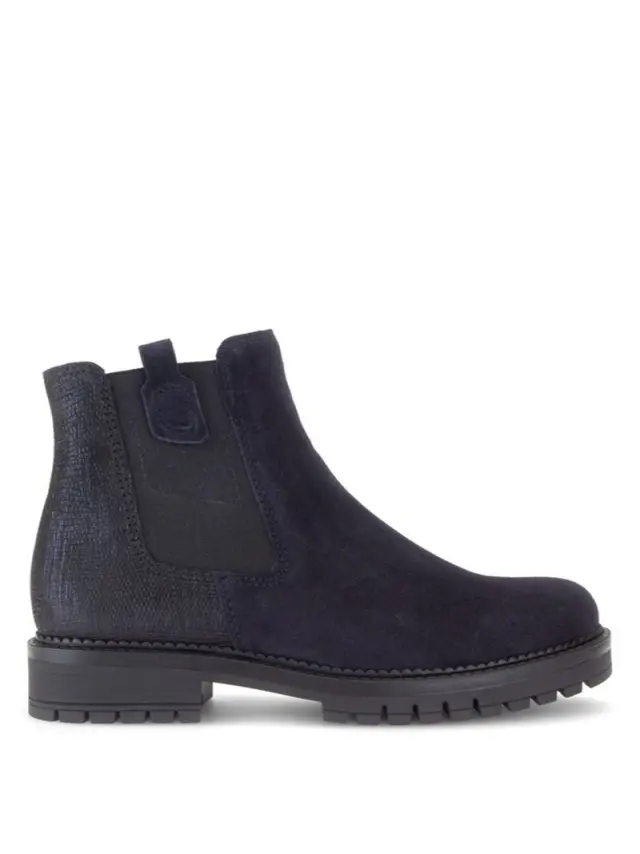 Gabor Μποτάκια Γυναικείο δέρμα/δέρμα Nubuck Μπλέ GAB/802401 004-D/BLUE 3