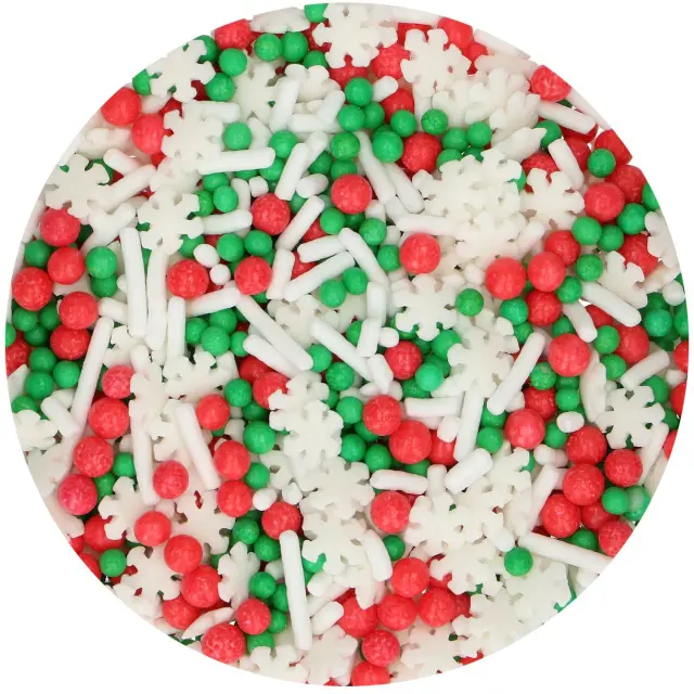 Funcakes Sprinkle Medley - Χριστούγεννα - 60γρ. 2