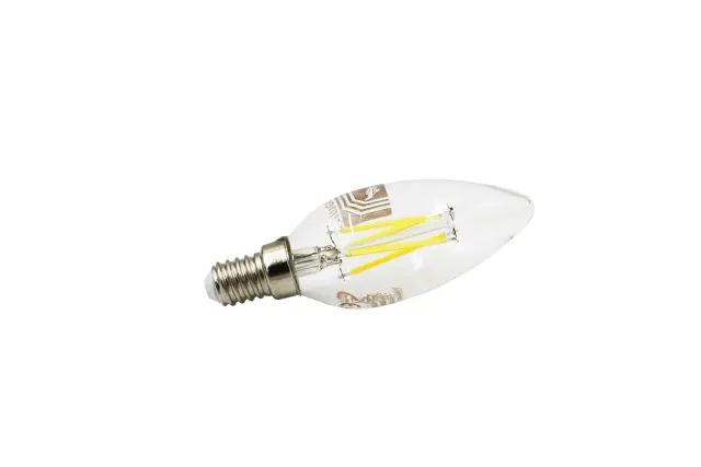 LED ΛΑΜΠΑ COG ΚΕΡΑΚΙ ΔΙΑΦΑΝΟ Ε14 6W ΝΤΙΜΑΡΙΖΟΜΕΝΟ ΘΕΡΜΟ 2800K