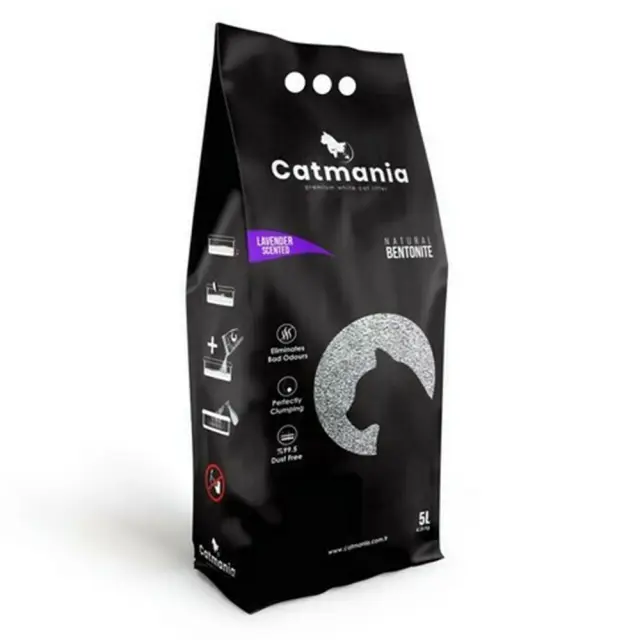 Catmania Άμμος Υγιεινής Γάτας Λεβάντα 10lt