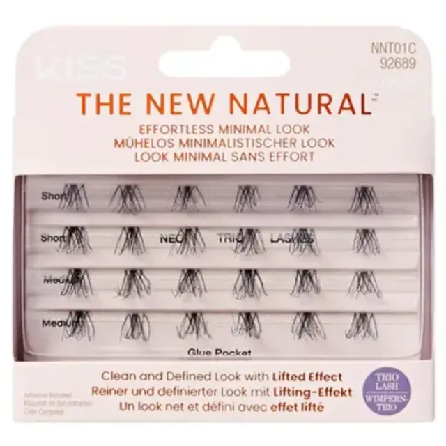 KISS the False Lashes MuLi Kit New Natural Trio 01