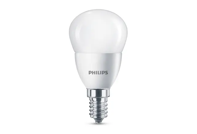 ΛΑΜΠΑ LED ΣΦΑΙΡΙΚΗ 5,5W 470lm E14 2700K 230V PHILIPS
