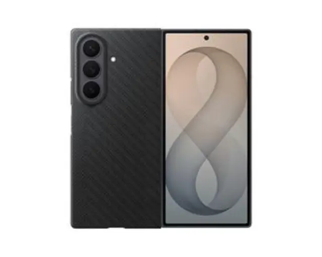 EF-KF976SBE Samsung Carbon Magnet Case for Galaxy Z Fold 8 Ultra Black
