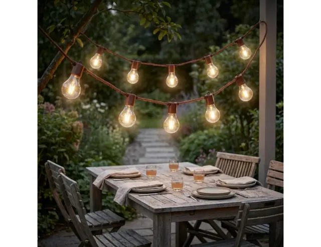 Διακοσμητικός Φωτισμός 10LED - 7.5 Μέτρα - Θερμό Λευκό LE2100340