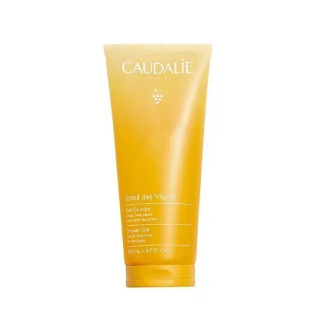 Caudalie | Soleil des Vignes Shower Gel Αφρόλουτρο με Αλόη, Νότες Καρύδας, Άνθη Πορτοκαλίας & Γιασεμί | 200ml