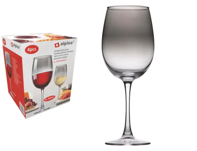 Σετ ποτήρια κρασιού Alpina Χωρητικότητας 465ml - 4 τεμάχια 7013289000000000 2
