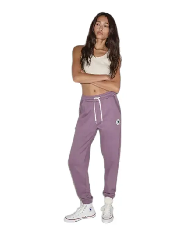 Converse - Γυναικείο Παντελόνι Φόρμας Chuck Patch Jogger CVW6B118-033 Μωβ 3