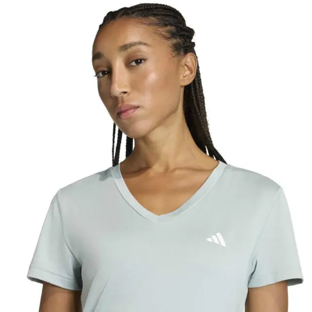 adidas WE MIN V NK TEE KB9596 ADIDAS ΠΡΑΣΙΝΟ - M 3