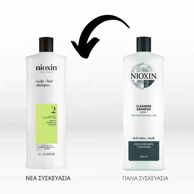 Nioxin Pro Clinical Scalp+Hair Shampoo 2 1000ml 2
