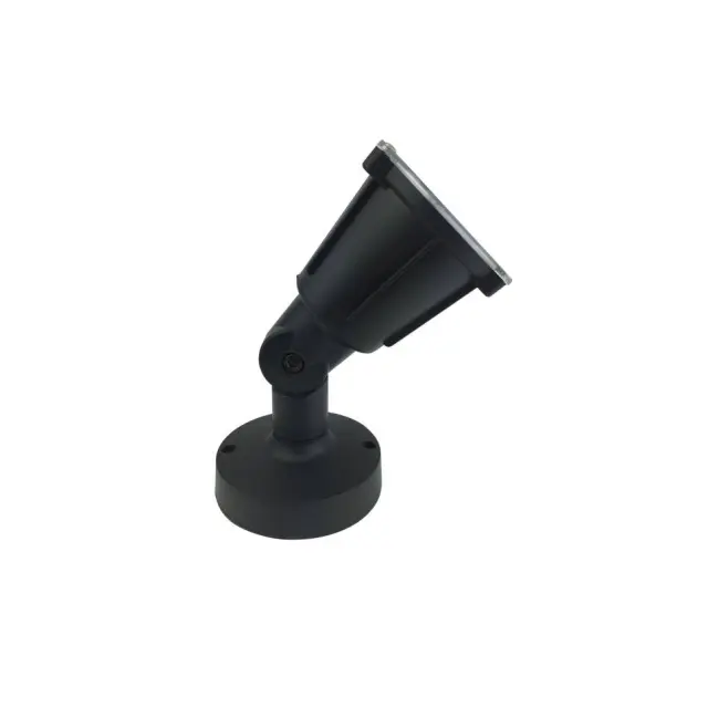 Aca Light LED PP BLACK SPOT LIGHT230V IP54 6W 6000K 500Lm SMD120°Ra80