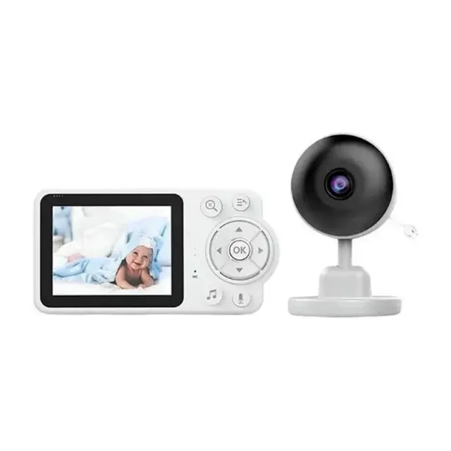 Andowl Baby Monitor 2.8” με κάμερα και εφαρμογή WiFi Ultra HD 4K Q-A006 - Video baby monitor 075808