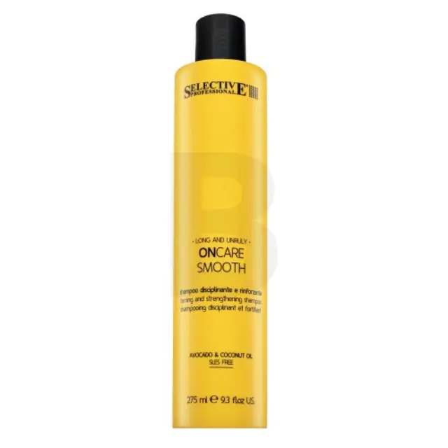 Selective Professional OnCare Smooth Taming and Strengthening Shampoo smoothing shampoo pro dlouhé a lámavé vlasy 275 ml