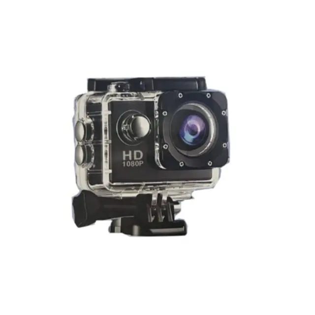 Andowl QY-09K Action Camera Full HD (1080p) Υποβρύχια Μαύρη με Οθόνη 2"